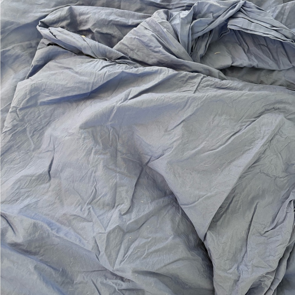 Cornflower Blue king duvet cover